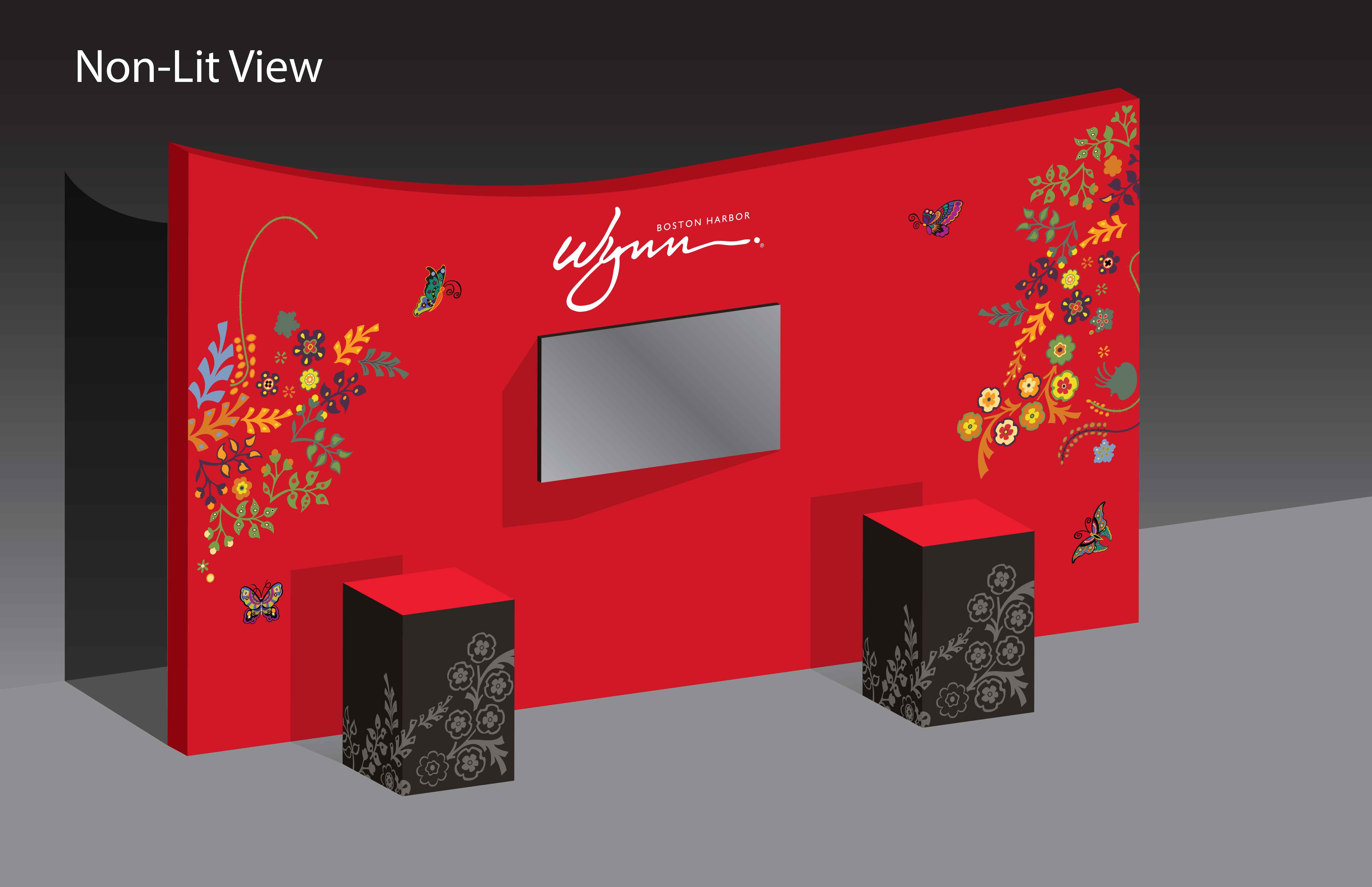 Wynn kiosk without lighting